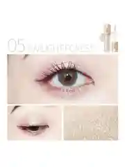 ZEESEA Тени для век кремовые Glitter Liquid eye shadow тон 05, 2.8 г