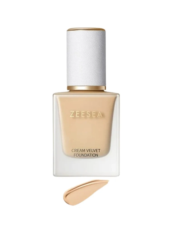 ZEESEA Тональная основа Cream Velvet Liquid Foundation тон 02 Natural / натуральный