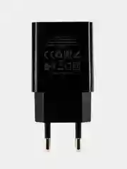 Черный зарядное устройство Borofone BA53A, 2 x USB, 1 m, Micro-USB / Type-C