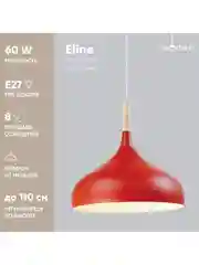 Красный подвесной светильник Moderli Eline1210