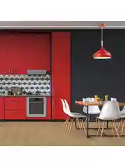 Красный подвесной светильник Moderli Eline1210