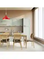 Красный подвесной светильник Moderli Eline1210