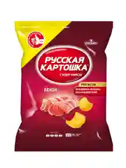 Чипсы Русская картошка 50г со вкусом Бекона
