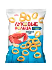 Луковые кольца 90г со вкусом Королевский краб