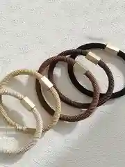 Песочный хаки d.a. Резинки для волос, набор из 5 штук