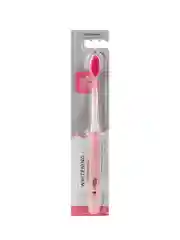 Зубная щетка PERIOE PINK SALT WHITENING отбеливающая с гималайской солью, 1 шт