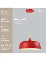 Красный подвесной светильник Moderli Augustina