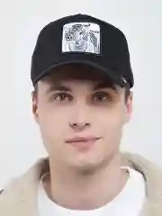 Серый бейсболка