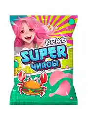 Super чипсы 70г со вкусом Краб