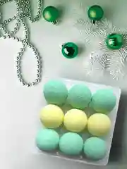 Зеленый подарочный набор бомбочек для ванн Candy Bath Bar, 360 г Подарок на новый год подруге маме