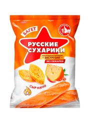 Русские сухарики 50г пшеничные со вкусом Сыр начо