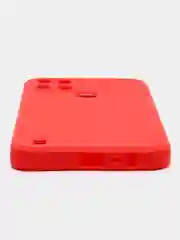 Красный чехол Realme C21Y / C25Y силиконовый с защитой камеры( Реалми С21У С25У )