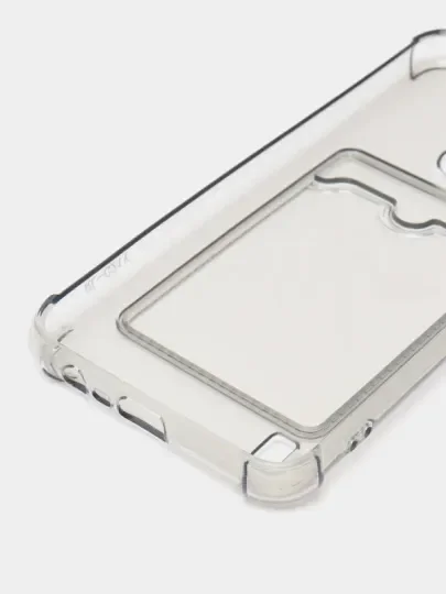 Прозрачный чехол Realme C21Y / C25Y силиконовый с защитой камеры( Реалми С21У С25У )