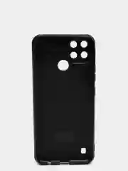 Темно-синий чехол Realme C21Y / C25Y силиконовый с защитой камеры( Реалми С21У С25У )