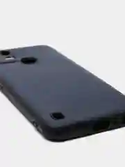 Темно-синий чехол Realme C21Y / C25Y силиконовый с защитой камеры( Реалми С21У С25У )