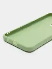Зеленый чехол Realme C21Y / C25Y силиконовый с защитой камеры( Реалми С21У С25У )