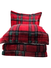 Покрывало Arya Печатное 1,5 Cп. 160X220 - 50X70+5 Gloria Красный