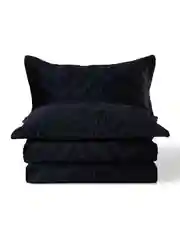 Покрывало Arya с вышивкой Lady 250x260 Черный