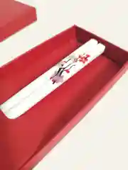 Лавандовый палочки для еды керамические, 1 пара, в подарочной коробке