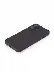 Черный чехол для Apple iPhone 16 силиконовый Rosco матовый тонкий с бортиком защитой вокруг камер