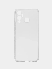 Чехол для Infinix Hot 12 Play, прозрачный, силиконовый