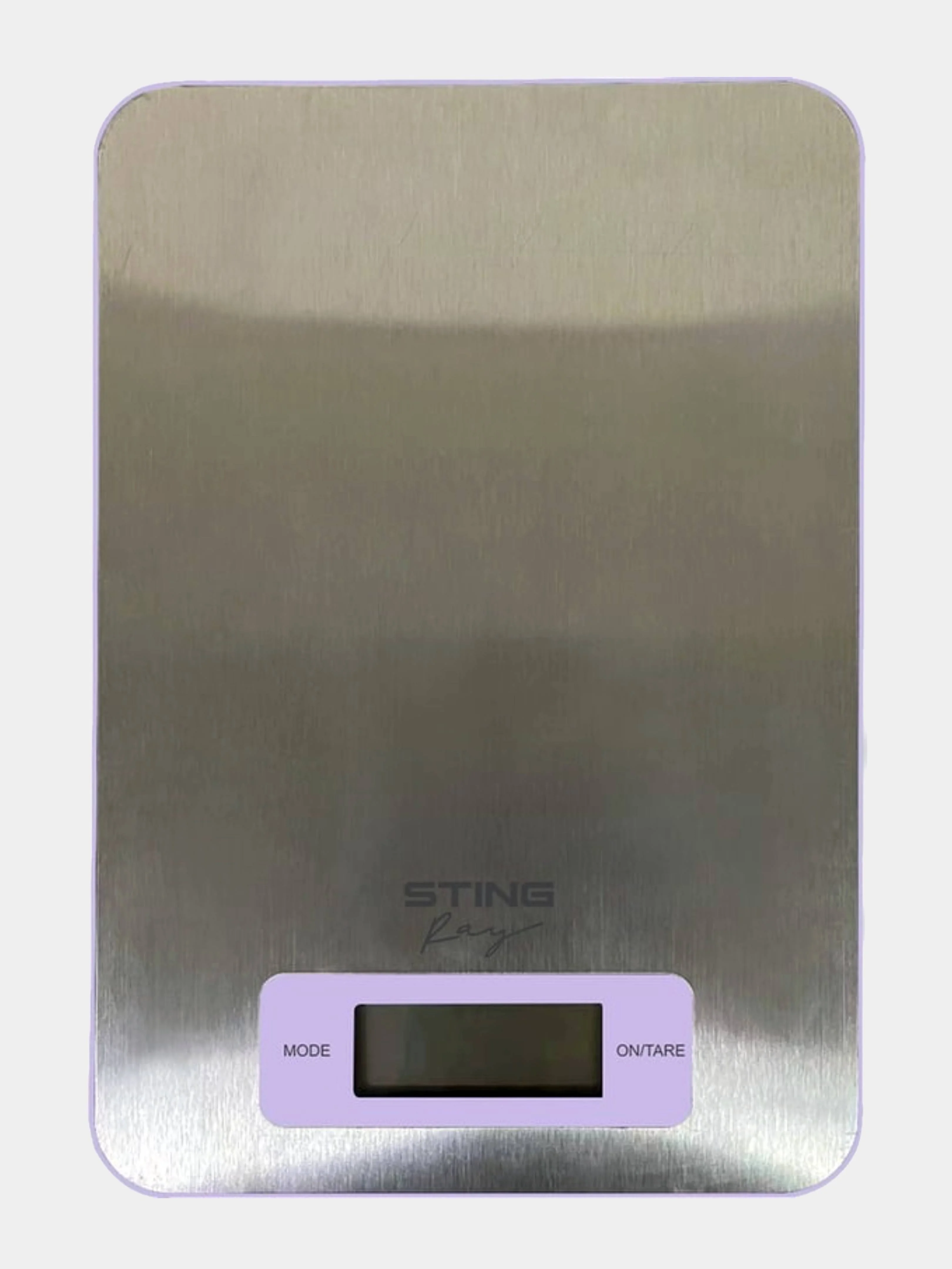Аметистовый весы кухонные STINGRAY ST-SC5104A со встроенным термометром max 10 кг, лиловый аметист