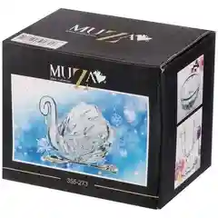 ИКОРНИЦА "MUZA CRYSTAL" С ЛОЖКОЙ 11*7*8,5 СМ