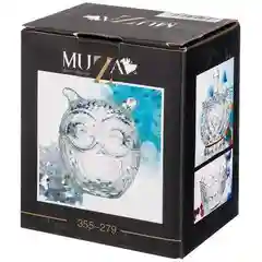 ИКОРНИЦА "СОВА" 60 МЛ. 7*6.5 СМ. ВЫСОТА=8 СМ. КОЛЛЕКЦИЯ "MUZA"