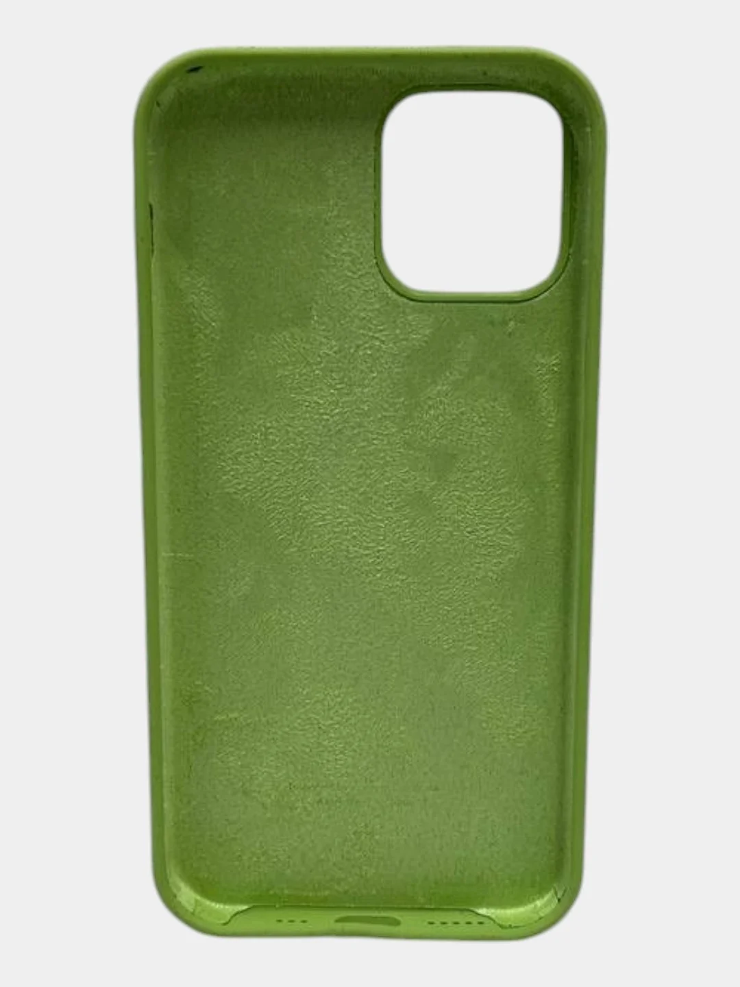 Лайм чехол iPhone 12 Pro Silicone case