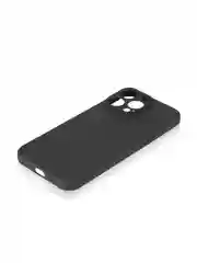 Черный чехол для iPhone 16 Pro Max силиконовый ROSCO матовый тонкий с бортиком защитой камер