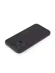 Черный чехол для iPhone 16 Pro Max силиконовый ROSCO матовый тонкий с бортиком защитой камер