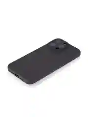 Черный чехол для iPhone 16 Pro Max силиконовый ROSCO матовый тонкий с бортиком защитой камер