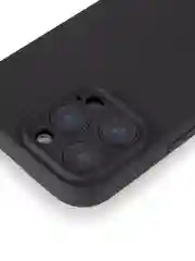 Черный чехол для iPhone 16 Pro Max силиконовый ROSCO матовый тонкий с бортиком защитой камер