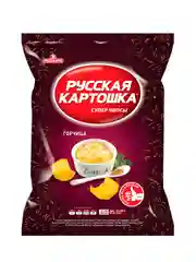 Чипсы Русская картошка 105г со вкусом Горчица