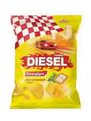 Чипсы Turbo Diesel 120г со вкусом Сырно-горчичный соус (спеццех)
