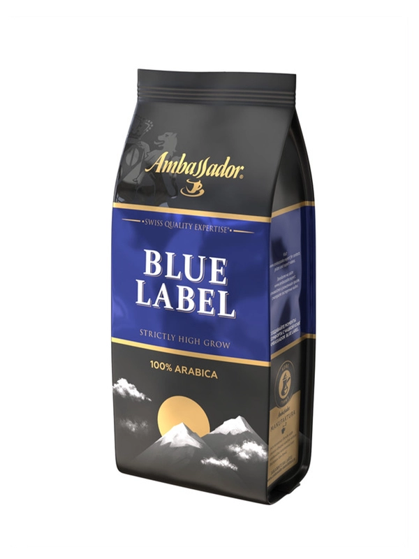 Кофе молотый Ambassador Blue Label, пакет, 200 г
