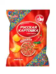 Чипсы Русская картошка 200г со вкусом Острый соус