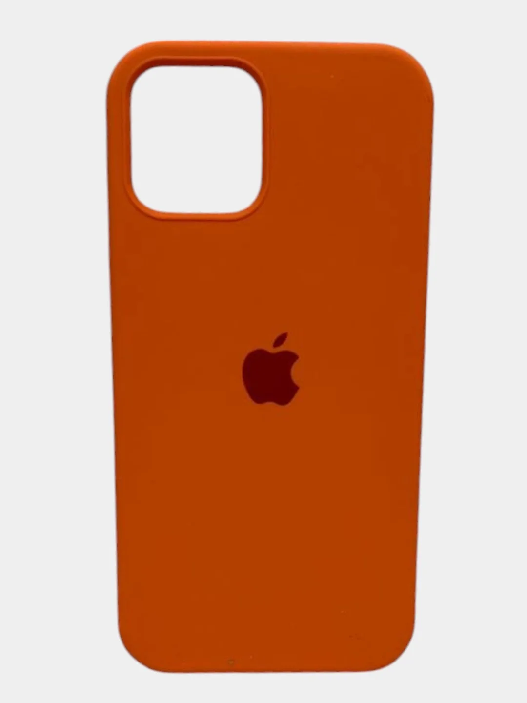 Оранжевый чехол iPhone 12 Pro Silicone case
