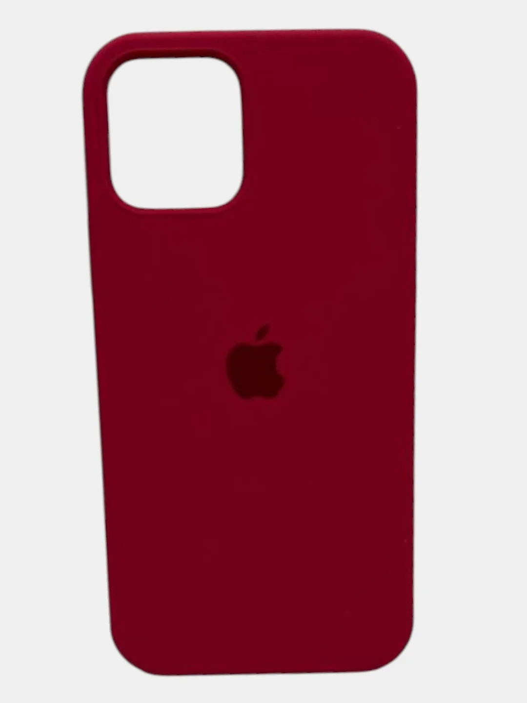 Вишнёвый чехол iPhone 12 Pro Silicone case