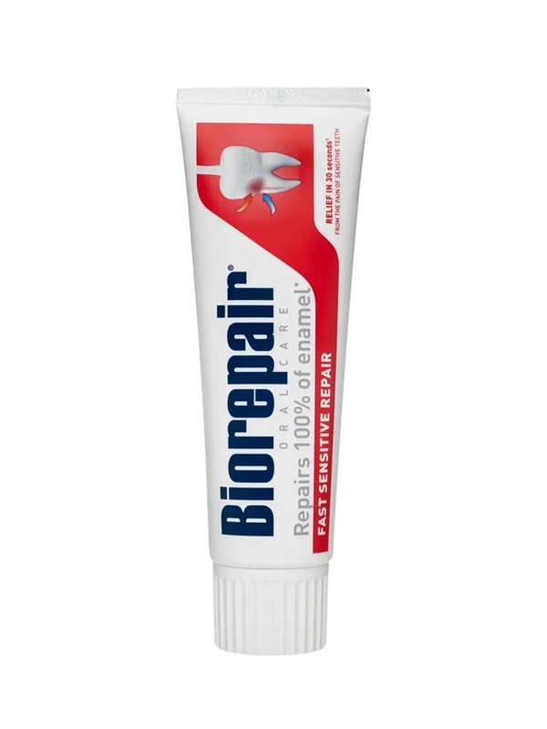 Biorepair Fast Sensitive Repair / Зубная паста для чувствительных зубов 75 мл