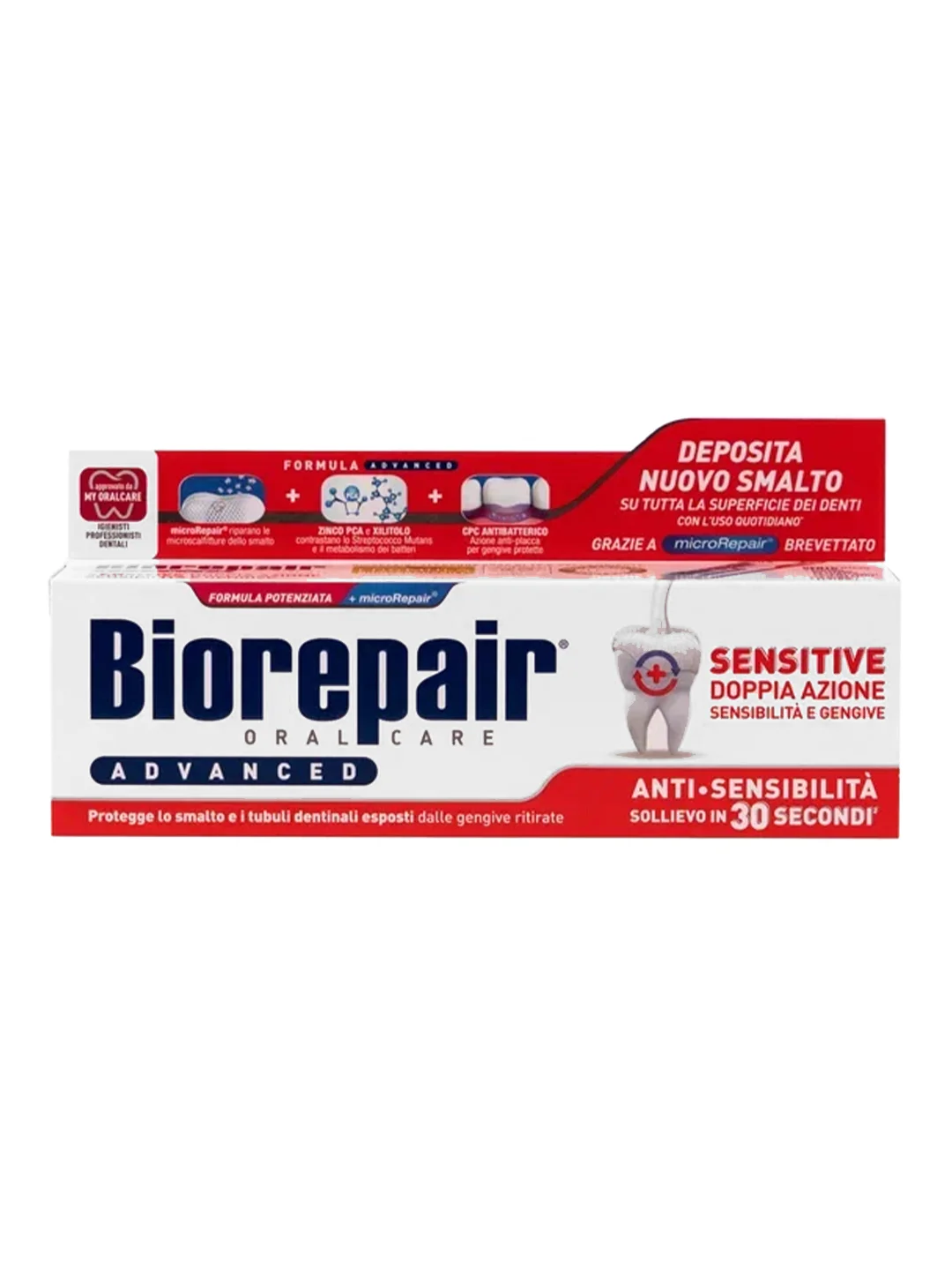 Biorepair Sensitive Double Action / Биорепейр Сенситив Двойное действие 75 мл