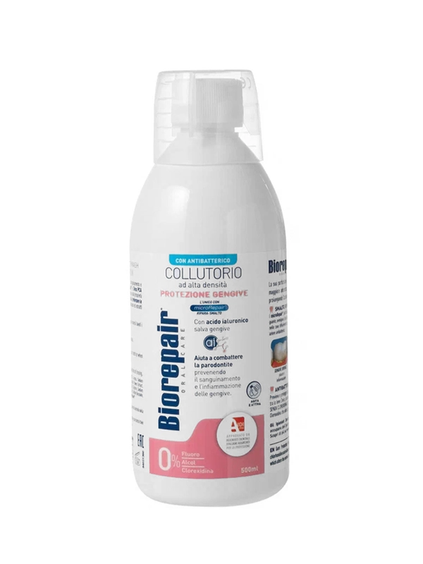 Biorepair Gum Protection, ополаскиватель для полости рта «Уход за деснами» 500 мл