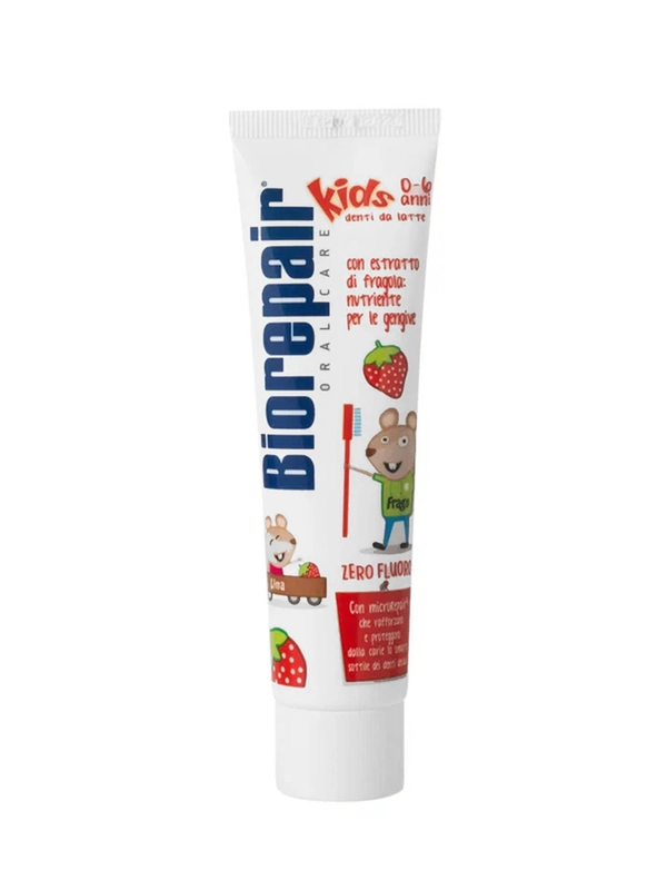 Biorepair Kids / Биорепейр детская зубная паста 50 мл (земляника)