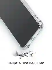 Чехол для Huawei P60/P60 Pro, прозрачный бампер, клип-кейс с защитой камеры и углов