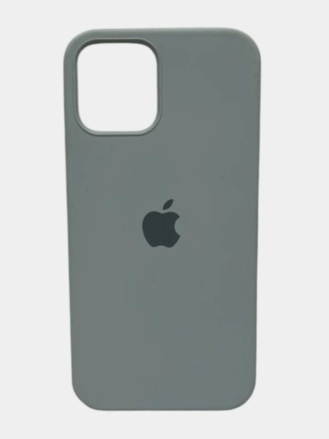 Серый металлик чехол iPhone 12 Pro Silicone case