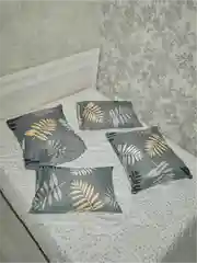 Угольный комплект из 2 наволочек, 50 x 70 и 70 x 70 см, полисатин, с принтом