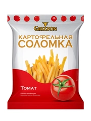 Соломка картофельная "GRIZZON" томат-базилик
