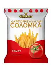 Соломка картофельная "GRIZZON" томат-базилик