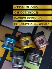 Акриловая краска Luxart ROYAL GOLD Золото лимонное 25 г