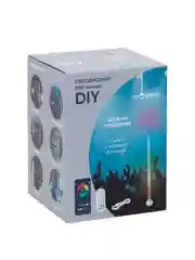 Белый торшер светодиодный напольный RGB Moderli DIY